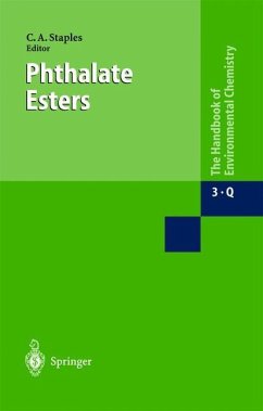 Phthalate Esters - Staples, Charles (ed.)