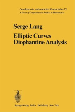 Elliptic Curves - Lang, S.