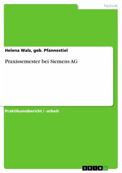 Praxissemester bei Siemens AG