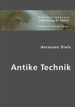 Antike Technik - Diels, Hermann