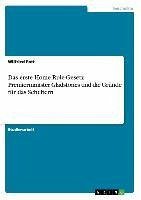 Das erste Home Rule-Gesetz Premierminister Gladstones und die Gründe für das Scheitern - Pott, Wilfried