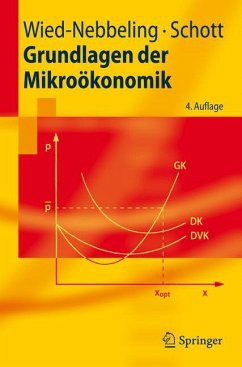 Grundlagen der Mikroökonomik - Wied-Nebbeling, Susanne;Schott, Helmut
