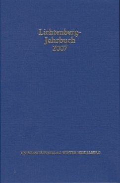 Lichtenberg-Jahrbuch 2007 - Joost, Ulrich / Neumann, Alexander (Hgg.)