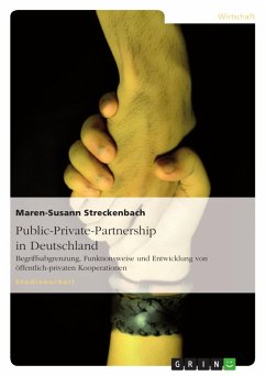 Public-Private-Partnership in Deutschland - Streckenbach, Maren-Susann