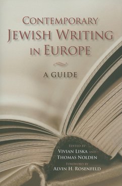 Contemporary Jewish Writing in Europe: A Guide - Liska, Vivian / Nolden, Thomas