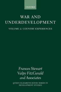 War and Underdevelopment - Stewart, F.; Fitzgerald, V.