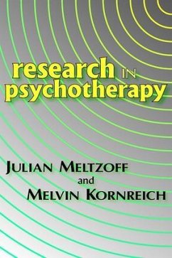 Research in Psychotherapy - Kornreich, Melvin