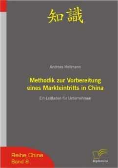 Methodik zur Vorbereitung eines Markteintritts in China - Hellmann, Andreas