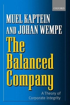 The Balanced Company - Kaptein, Muel; Wempe, Johan