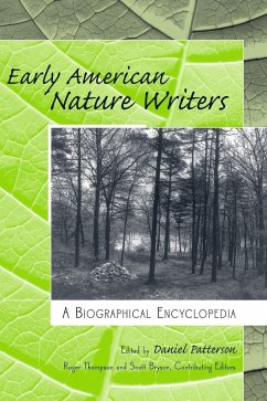 Early American Nature Writers - Patterson, Daniel