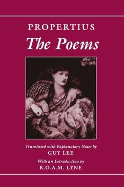 The Poems - Propertius; Lee, Guy; Lyne, Oliver