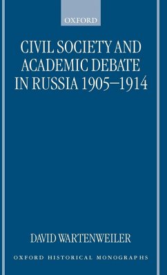 Cover Civil Society and Academic Debate in Russia 1905-1914