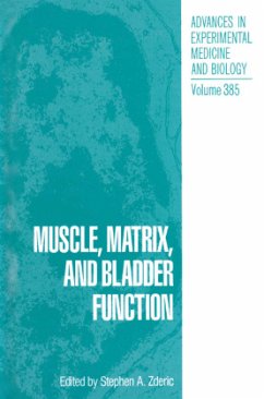 Muscle, Matrix, and Bladder Function - Zderic, Stephen A. (Hrsg.)