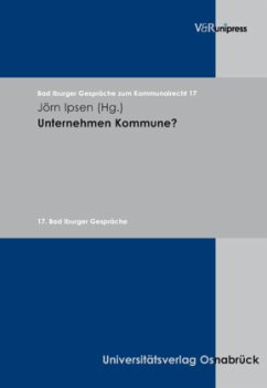 Unternehmen Kommune? - Ipsen, Jörn (Hrsg.)