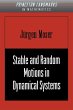 Stable and Random Motions in Dynamical... - Bild 1