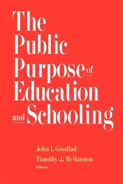 The Public Purpose of Education and Schooling