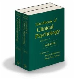 Handbook of Clinical Psychology, 2 Volume Set (Volume 1 Adults; Volume 2 Children and Adolescents) - Hersen, Michel;Gross, Alan M.
