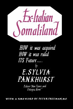 Ex. Italian Somaliland - Pankhurst, E. Sylvia