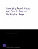 Identifying Fraud, Abuse, and Error in Personal Bankruptcy Filings