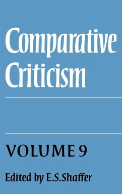 Comparative Criticism - Shaffer, E. S. (ed.)