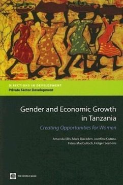 Gender and Economic Growth in Tanzania: Creating Opportunities for Women - World Bank