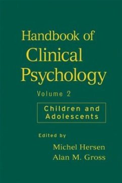 Handbook of Clinical Psychology, Volume 2 - Gross, Alan M.;Hersen, Michel