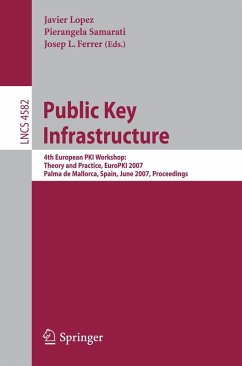 Public Key Infrastructure - Lopez, Javier (Volume ed.) / Samarati, Pierangela / Ferrer, Josep L.