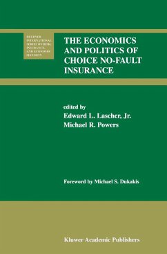 The Economics and Politics of Choice No-Fault Insurance - Lascher, Edward L. Jr. / Powers, Michael R. (eds.)