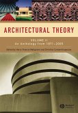 Architectural Theory, Volume 2