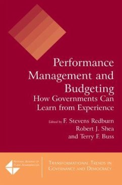 Performance Management and Budgeting - Redburn, F Stevens; Shea, Robert J; Buss, Terry F