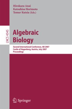 Algebraic Biology - Anai, Hirokazu (Volume ed.) / Horimoto, Katsuhisa / Kutsia, Temur