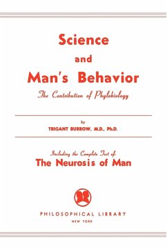 Science and Man's Behavior - Burrow, Trigiant