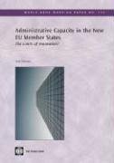 Administrative Capacity in the New Eu Member States: The Limits of Innovation? - Verheijen, Tony