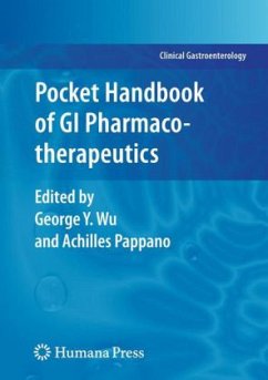Pocket Handbook of GI Pharmacotherapeutics - Wu, George Y. / Pappano, Achilles (ed.)