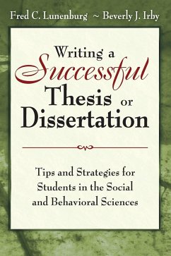 Writing a Successful Thesis or Dissertation - Lunenburg, Fred C; Irby, Beverly J