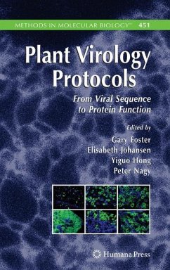 Plant Virology Protocols - Foster, Gary (ed.)