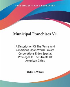 Municipal Franchises V1