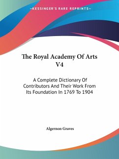 The Royal Academy Of Arts V4 - Graves, Algernon