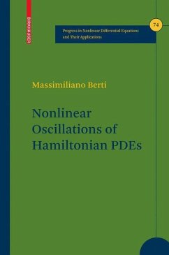 Nonlinear Oscillations of Hamiltonian PDEs - Berti, Massimiliano