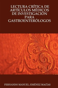 Lectura Crtica de Artculos Mdicos de Investigacin Para Gastroenterlogos - Jimnez, Fernando Manuel Macas