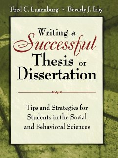 Writing a Successful Thesis or Dissertation - Lunenburg, Fred C.; Irby, Beverly J.