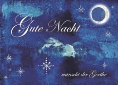 Cover Gute Nacht wünscht dir Goethe