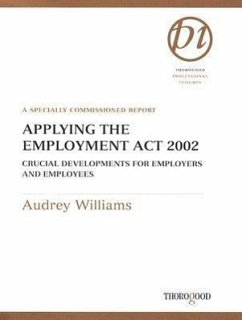 Applying the Employment Act 2002 - Williams, Audrey