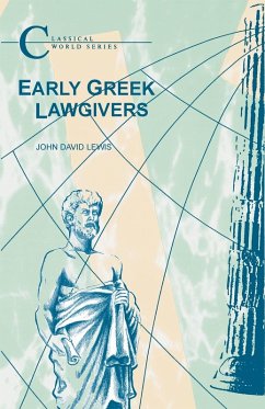 Cover Early Greek Lawgivers