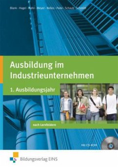 Cover Ausbildung im Industrieunternehmen, 1. Ausbildungsjahr, m. CD-ROM