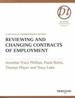 Reviewing and Changing Contracts of Employment - Phillips, Annelise; Player, Thomas; Rome, Paula