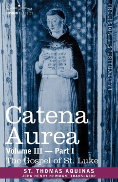 Catena Aurea - St Thomas Aquinas