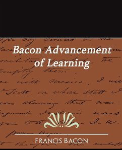 Bacon Advancement of Learning