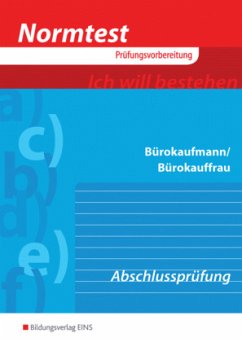 Cover Bürokaufmann/Bürokauffrau, Vorbereitung auf die Abschlussprüfung