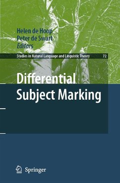 Differential Subject Marking - de Hoop, Helen / de Swart, Peter (eds.)